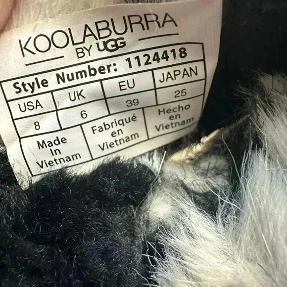 KOOLABURRA BY UGG ZEBRA SLIDES - Picture 6 of 6